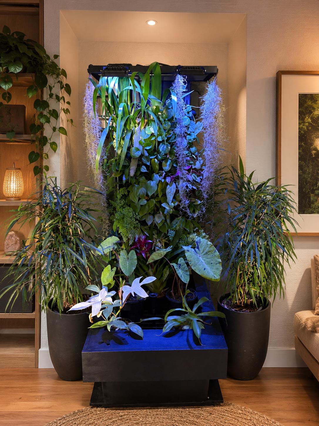 Sacred Nook Garden positioned in a warm indoor nook